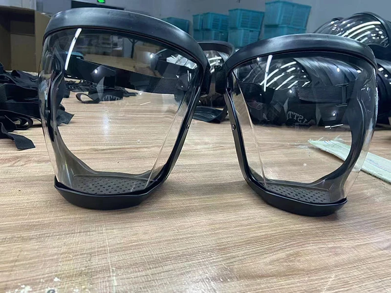 Best uper Protective Anti-fog Face Shield Unisex Hd Transparent Mask Protective Cover Windproof Anti-fog Head Cover Screen Visor