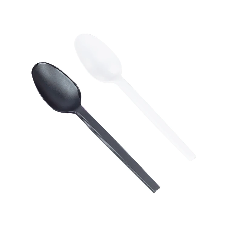 
Ice Cream Plastic Sundae Spoons Thicken Wholesale Good Price Plastic 15.5 Cm Spoon 