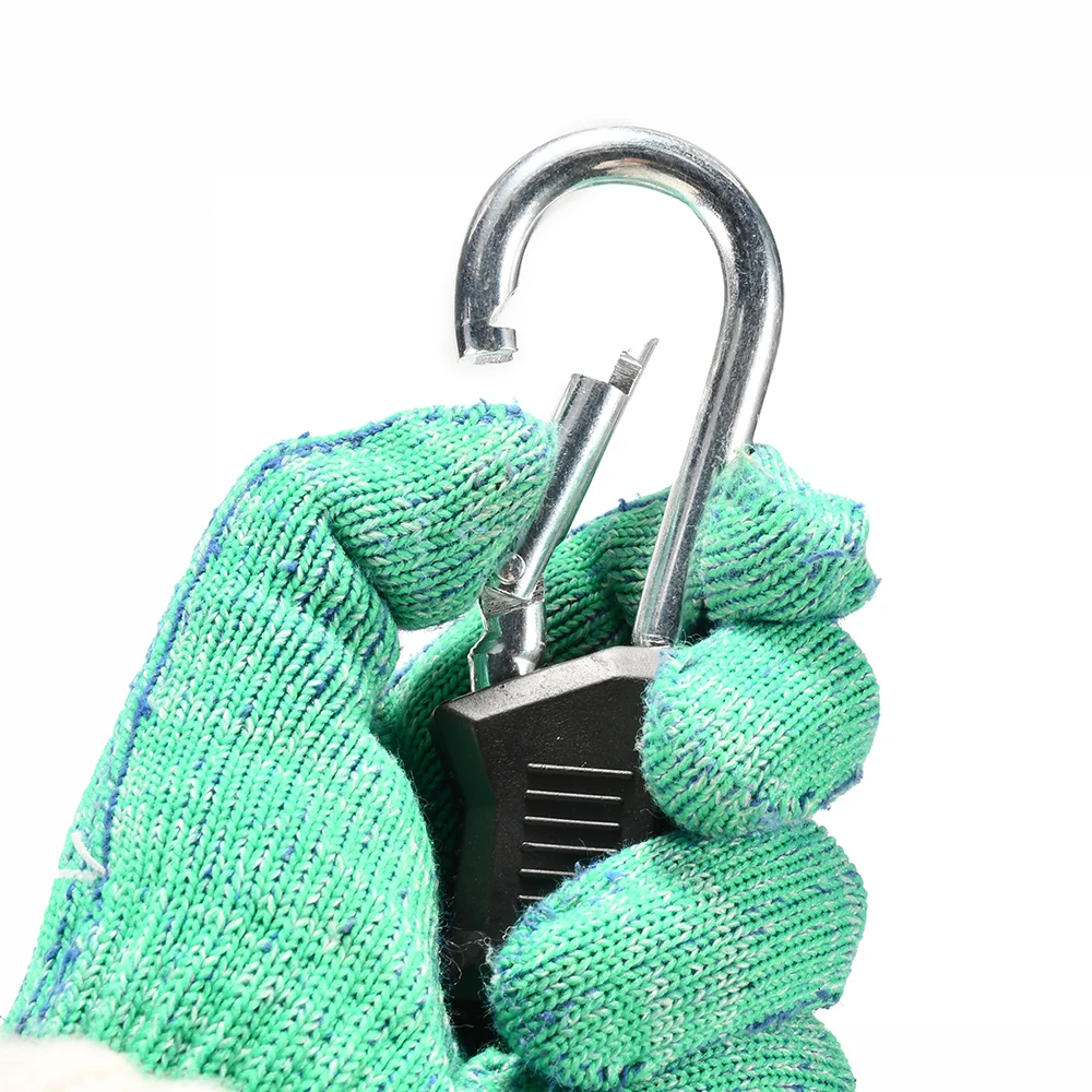 OEM High Quality Heavy Duty Flat 17mm Wide Stretch Bungee Cord with Carabiner Hooks