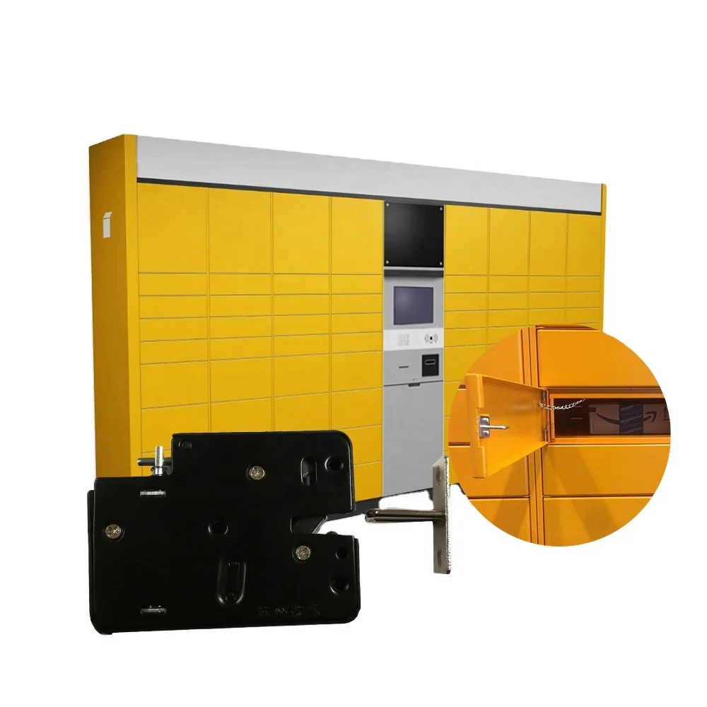 DEWO Hidden 12v or 24V electromagnetic lock logistic parcel delivery cabinet locker lock