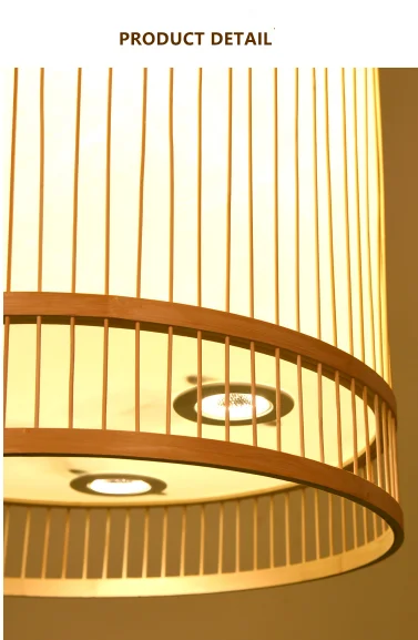 
Luxury New Chinese Restaurant ceiling lamp pendant Japanese lamp with spot light at the bottom 