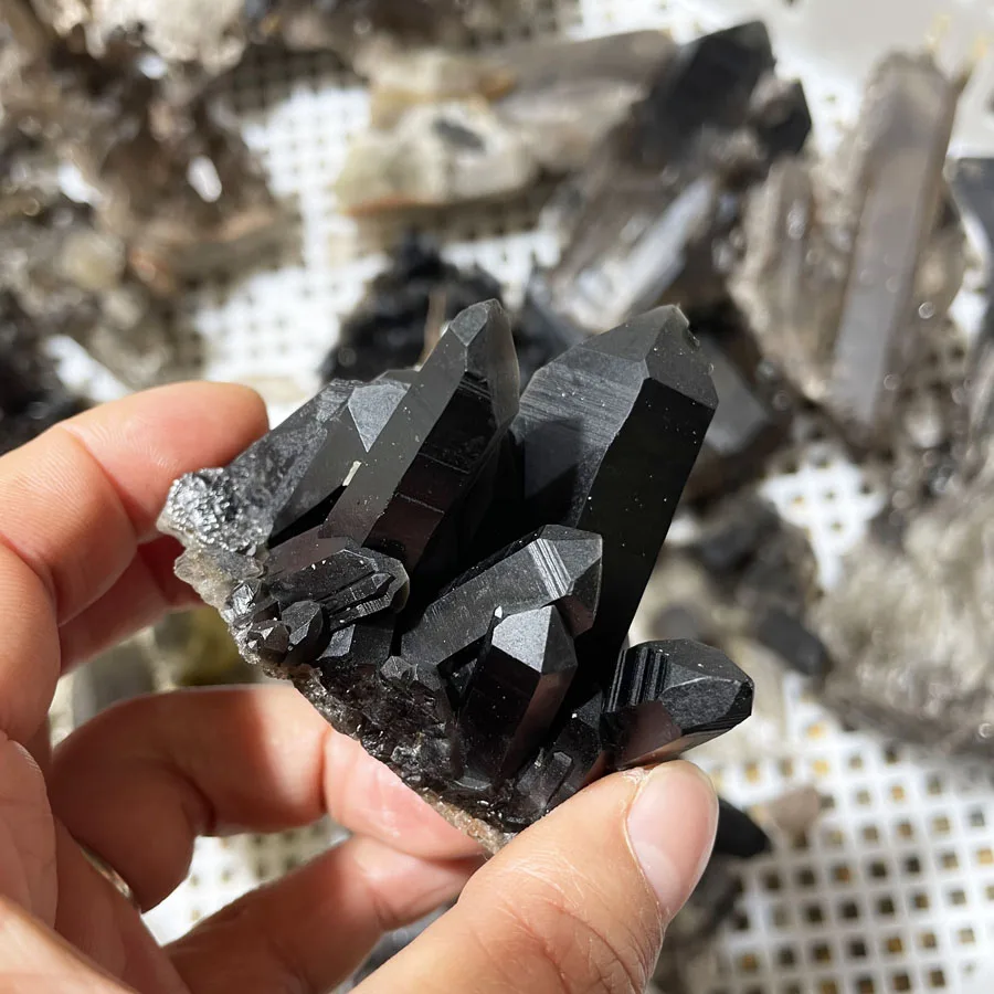 Wholesale Smoky Quartz Clusters Smokey Quartz Crystal Cluster for Meditation