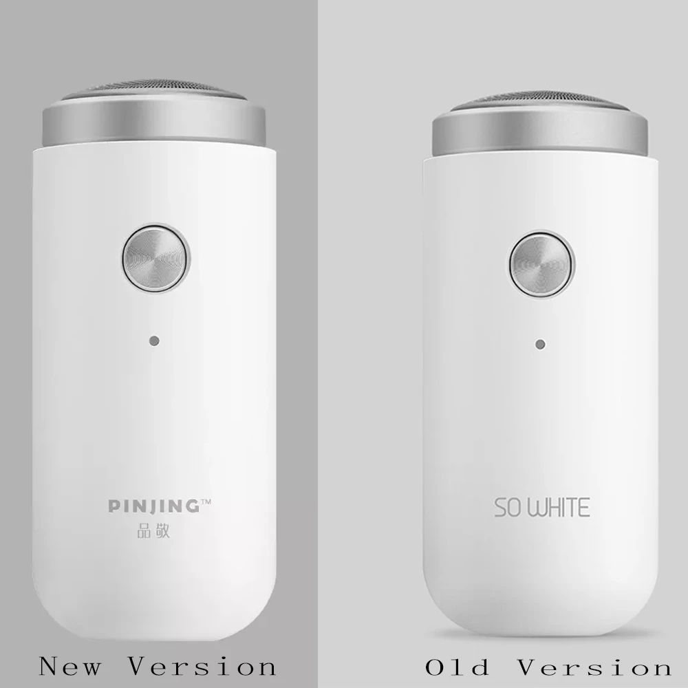Xiaomi Mijia PINJING Mini Electric Shaving Machine Shaver For Men Blue Body Customized Hair Steel Stainless Logo Time Sky Beauty