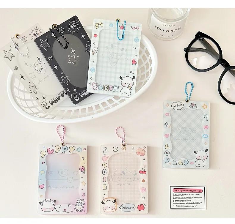 Double-Sided Acrylic Magnetic PC Holder K-pop Photocard Holder for Acrylic Photocards Card Holders