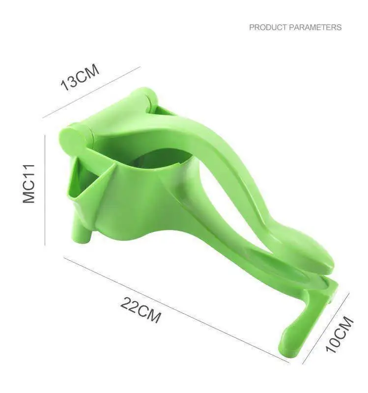 Manual Household Orange Juice ABS Plastic Squeezer Food Grade Safe Lemon Squeezer