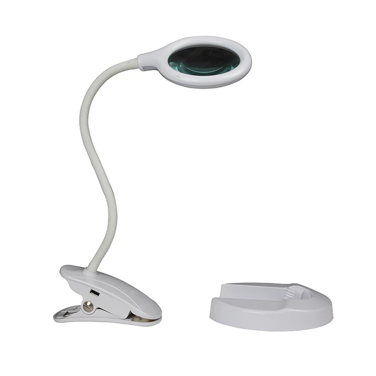 Hot selling design magnifying lamp desk AC 110V/220V magnifying beauty lamp