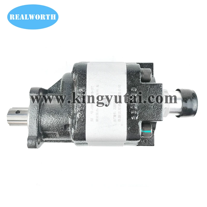 FUXIN Truck spare parts Gear pump CBFx-2100Y8-15T for HOWO Truck