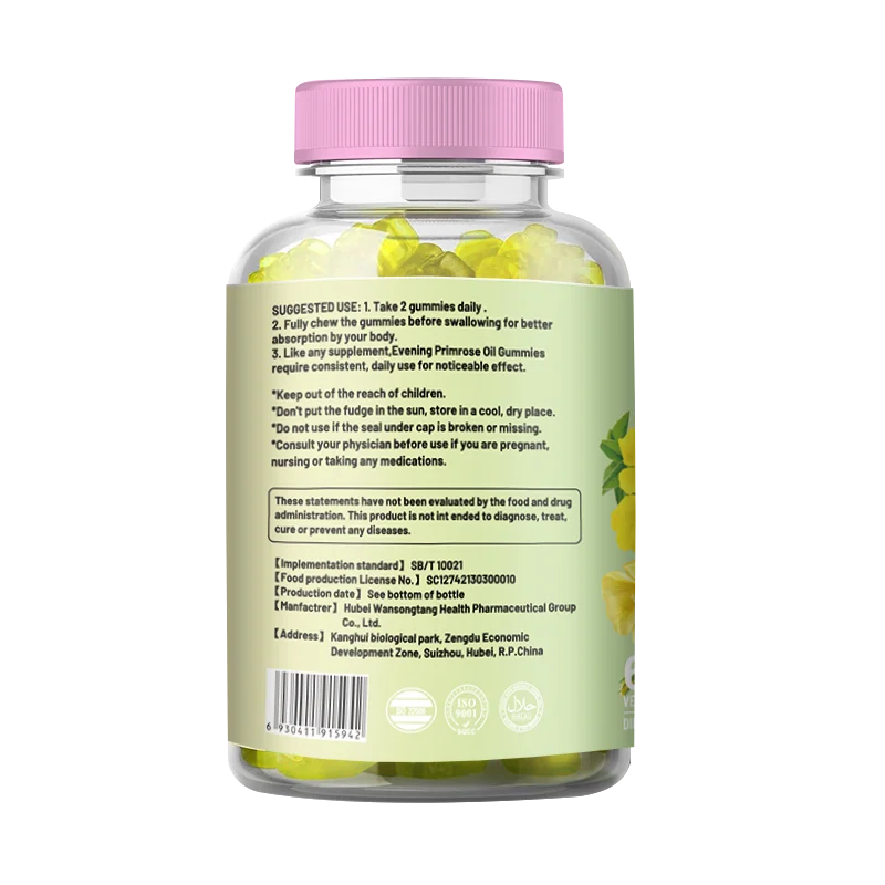 women womb Gummies winstown girl health keep skin smooth PMS Hormone balance candy skinny gummy evening primrose oil gummies