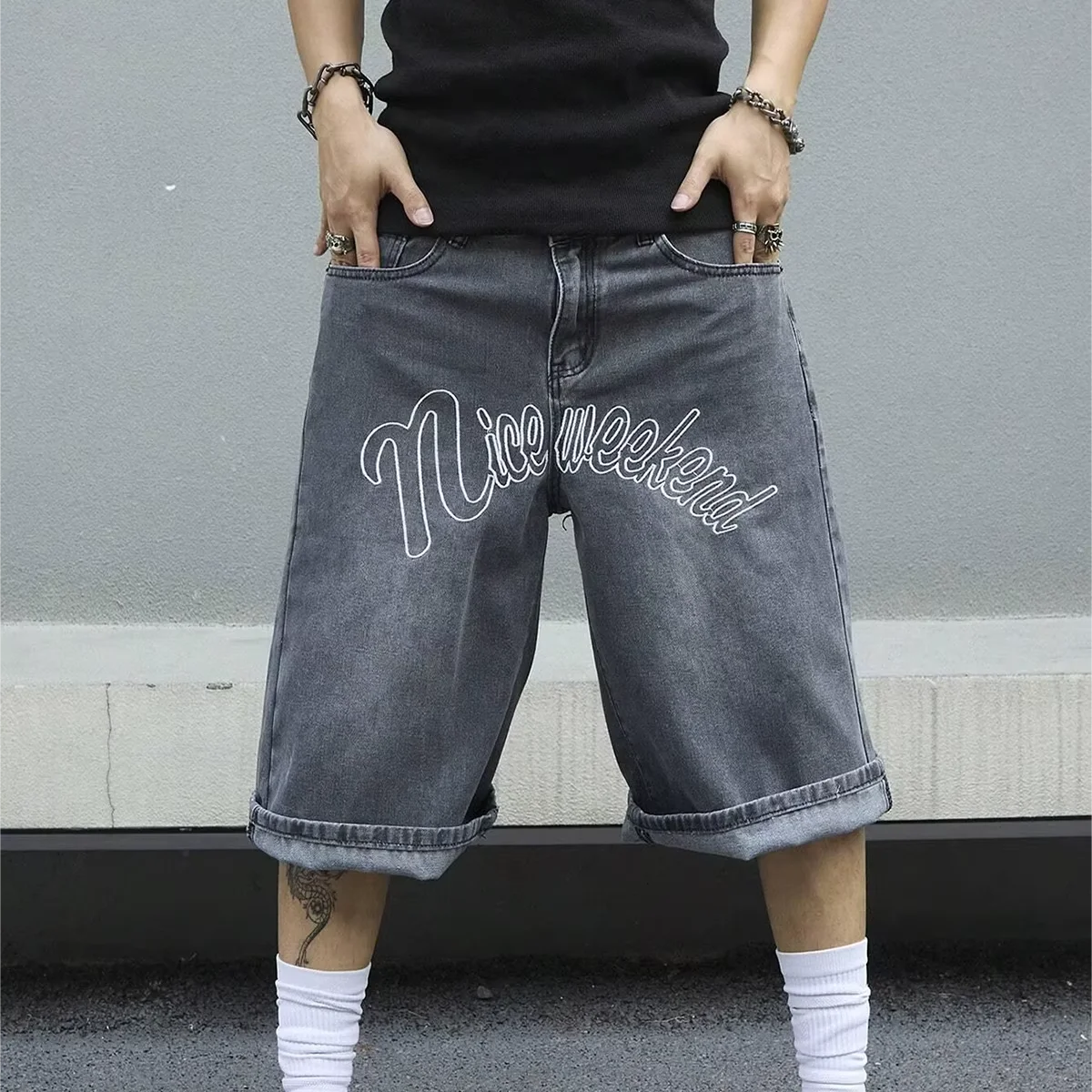 Мужские джинсовые шорты