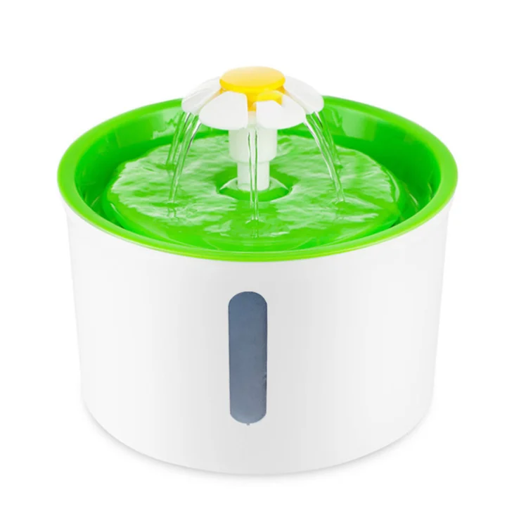 1.6L USB Cable Replaceable Filtration Automatic Circulation Activated Carbon Pet Feeder Cat Water Fountain water