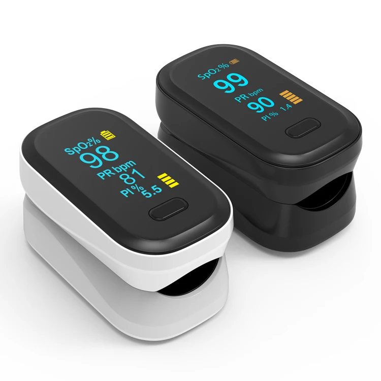 
Boxym Ce ISO in stock PI oxymeter Portable Oled jumper Fingertip Pulse Oximeter monitor Adult 
