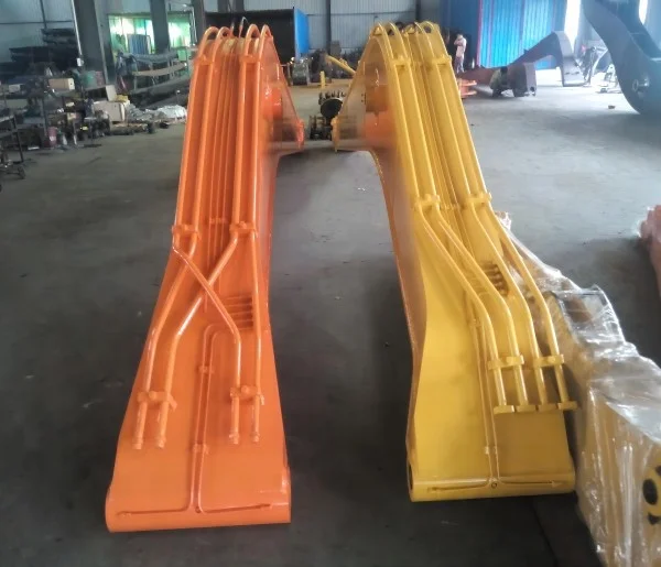 15.5 Meters Super Long Reach Excavator Boom And Arm Suit For Dredging River Subway Construction