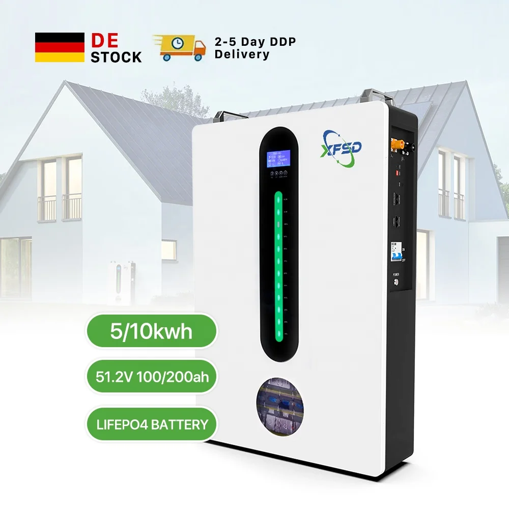 Powerwall 5kwh 10kwh Home Solar Storage Lithium Battery 200ah 100ah 51.2v  lifepo4 battery energy storage systems