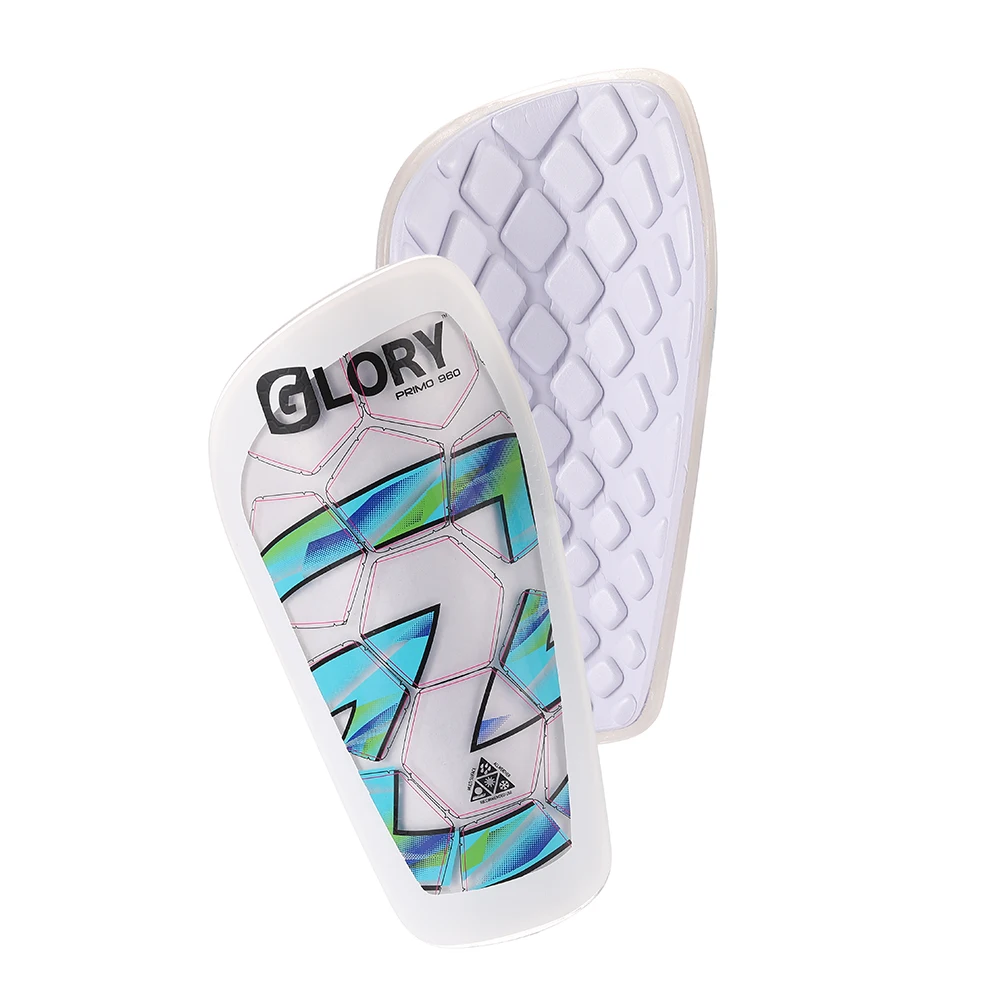 High Quality Professional Athletic Shin Guard Glory Youth Adults Soccer Football Leg Calf Protector K-Resin  Embossed EVA