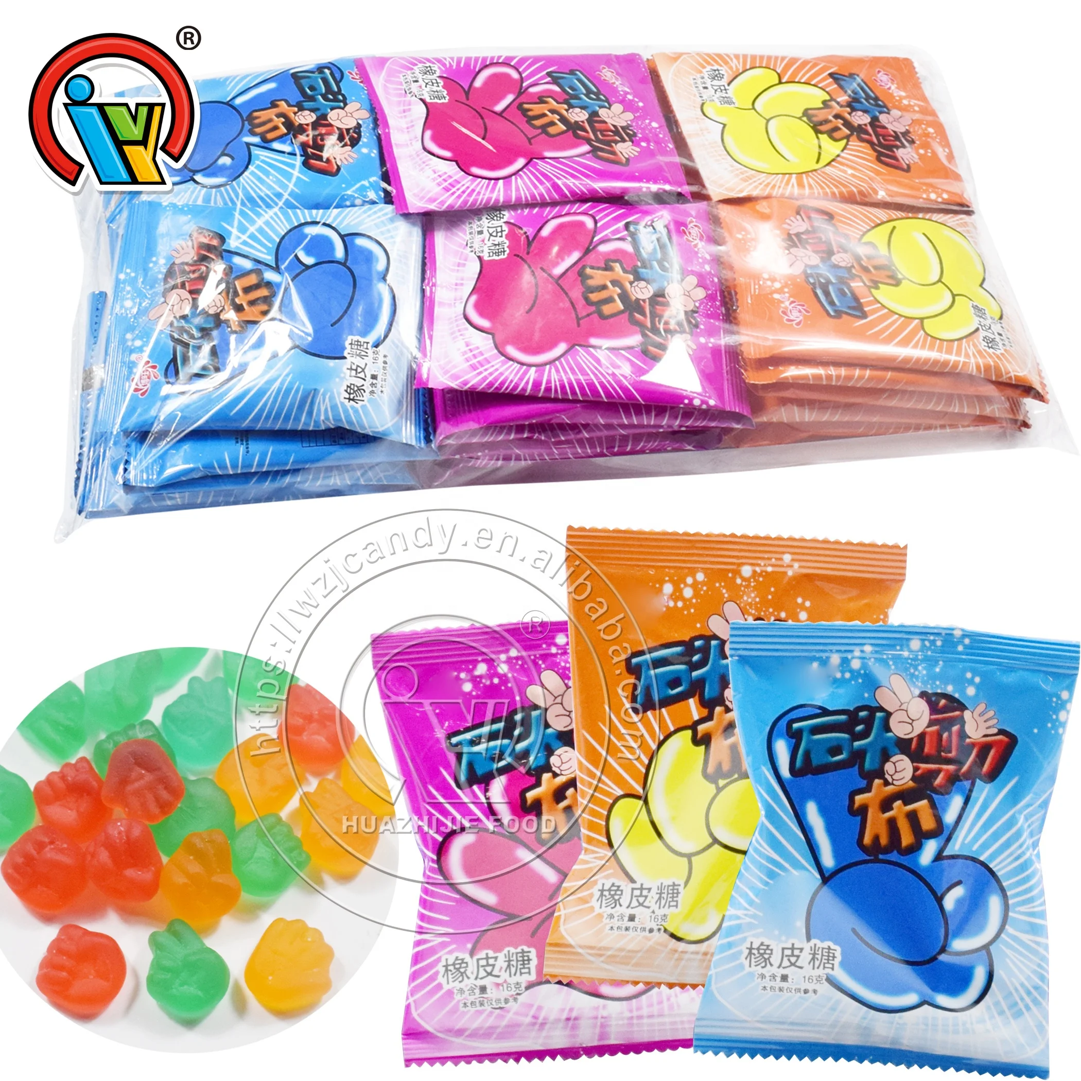 Ножницы для рок-бумаги, сладкая Желейная Конфета