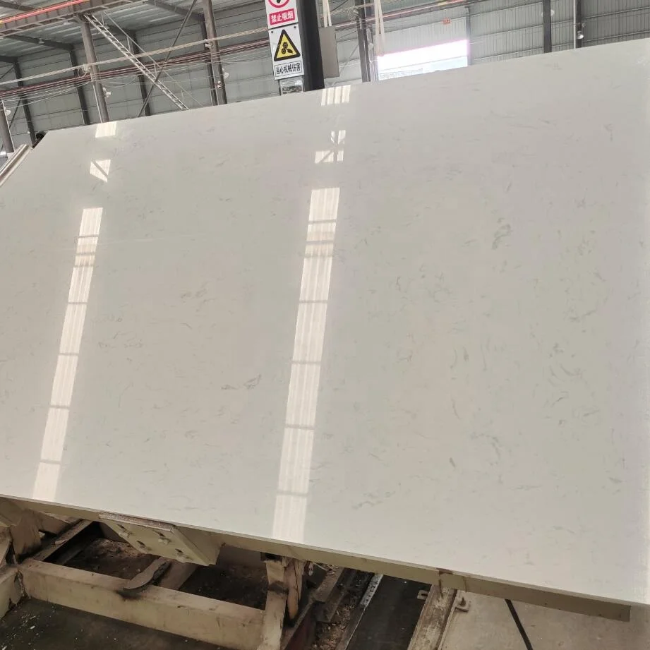 Wholesale wall board vanity top countertop white artificial marble stone