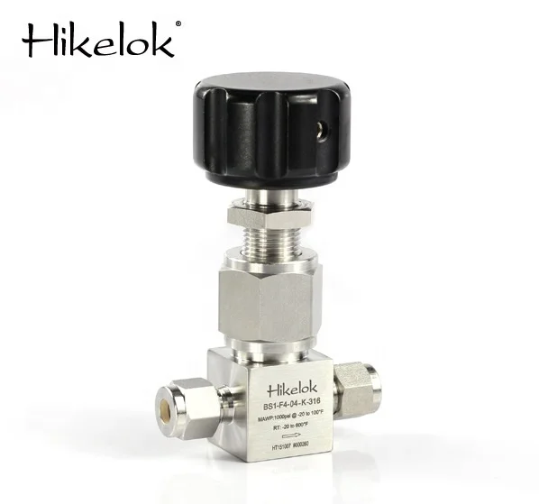 Swagelok Type Stainless Steel Bellow Seal Valve Precision-Formed Metal Bellows-Sealed Valve