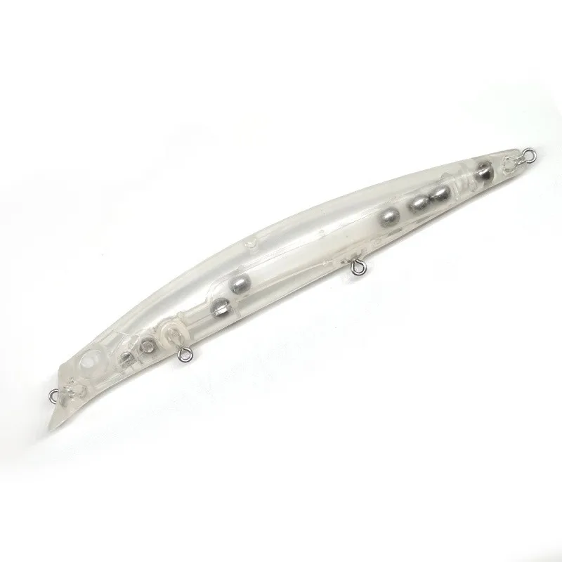 New Blank Lures Unpainted Minnow 140mm 18g Artifical Saltwater Hard Lure Baits