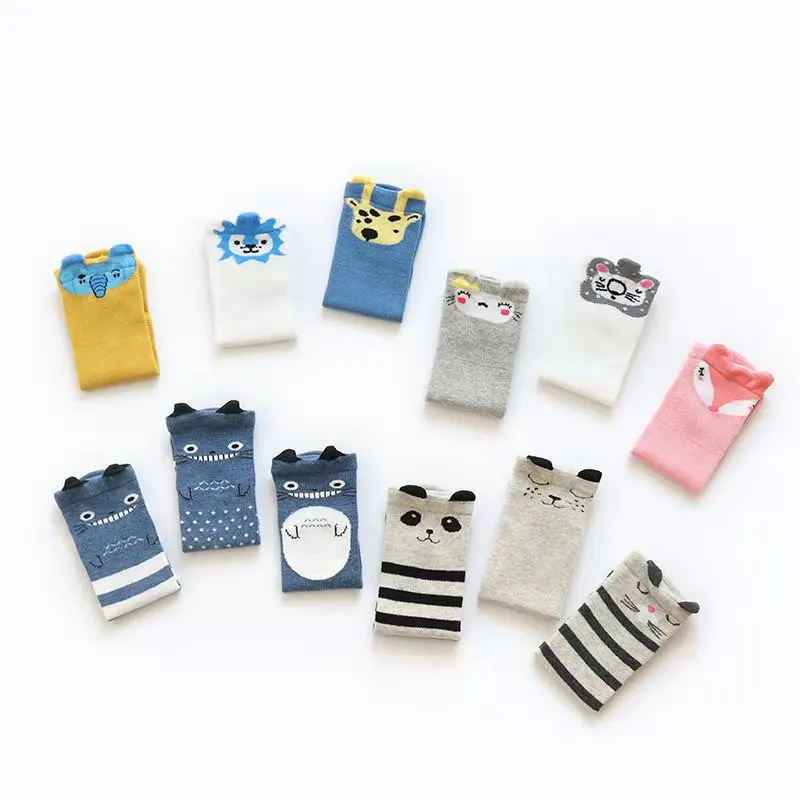 Милые детские хлопковые носки