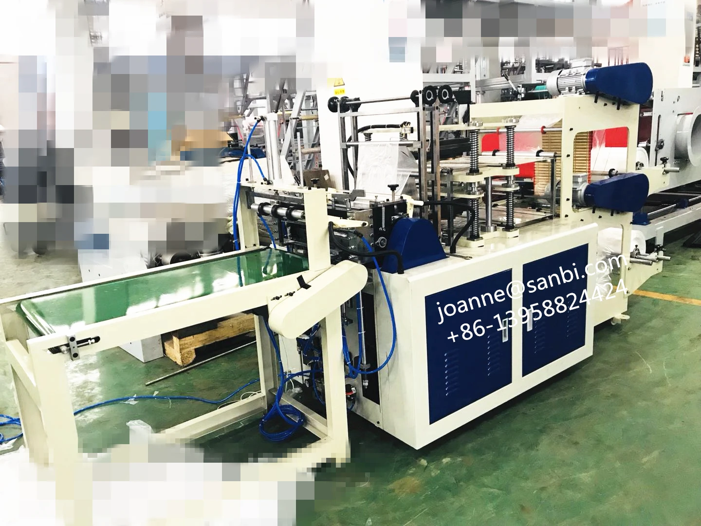 High speed Plastic disposable PE TPE CPE  Glove Making Machine