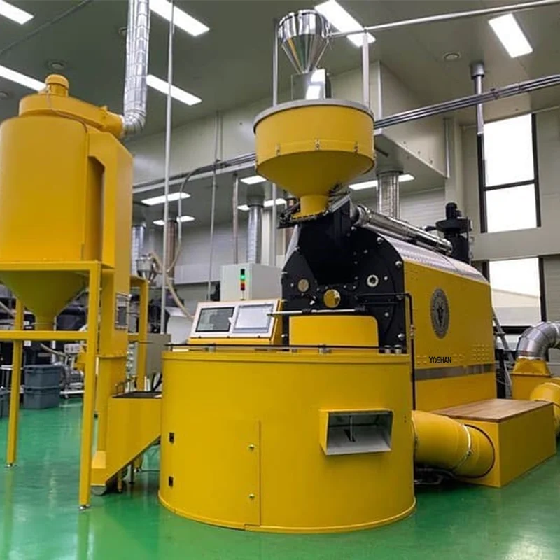 Factory Cheap Price 100kg Electric Air Green Bean Arabica Roasted Kettle Toaster Maker Topper Machine Coffee Roaster