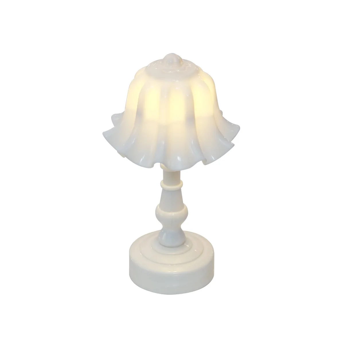 Minimalist decorative lamp small table light mini ornament small night lamp cute tabletop bedside atmosphere lamp Linglan flower