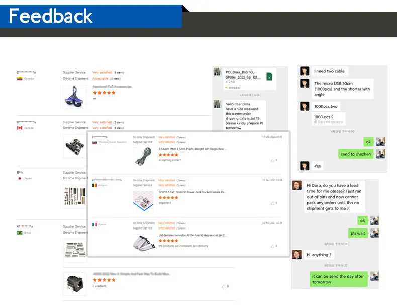4Pin PCB Headers Surface Mount SMD 1.0mm Pitch Wafer Connector