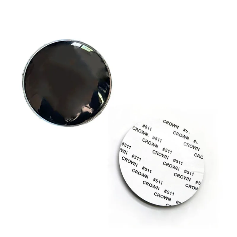45mm drip glue blue white black white all black emblem badge sticker Decal for BMW