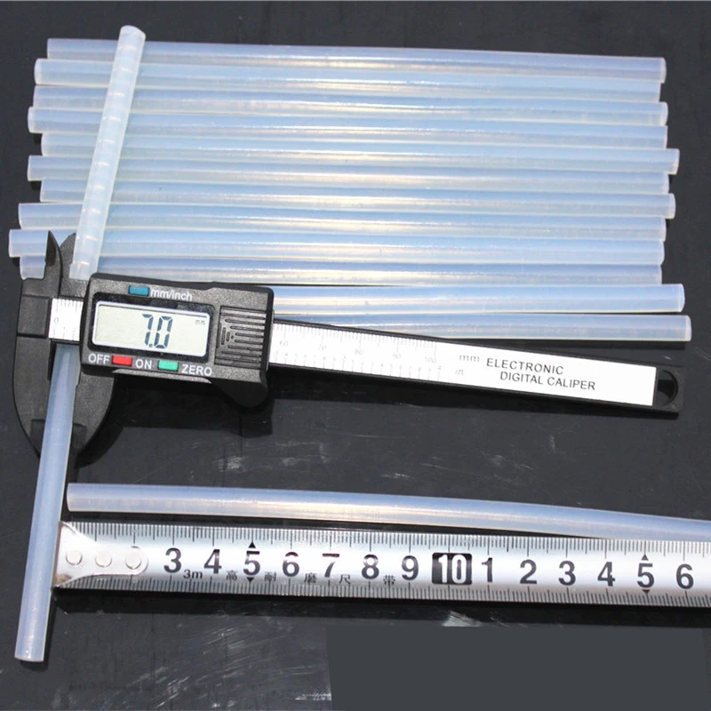 Прозрачная силиконовая смола термоплавкий клей 7 мм/11 мм