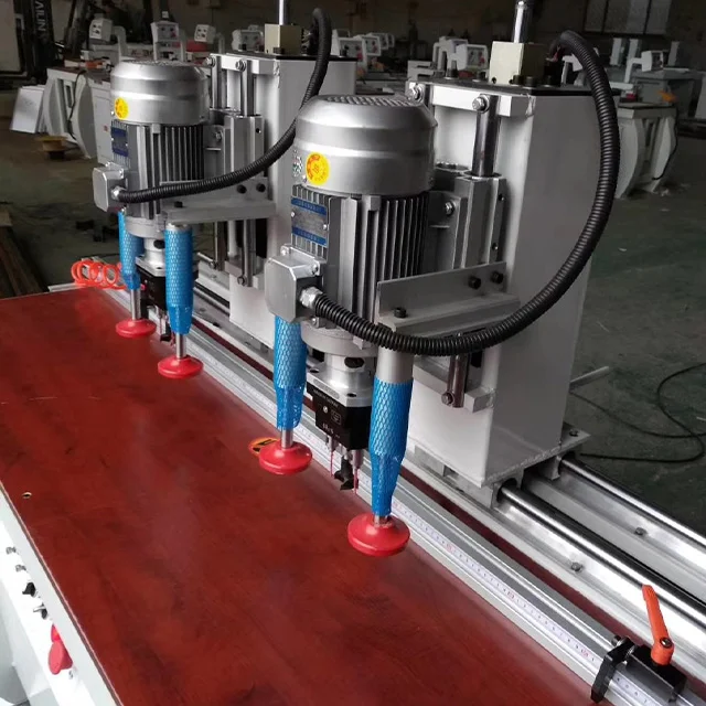 FKAI Cnc Wood Drilling Boring Machine For Furniture Wood Hole Boring Machine