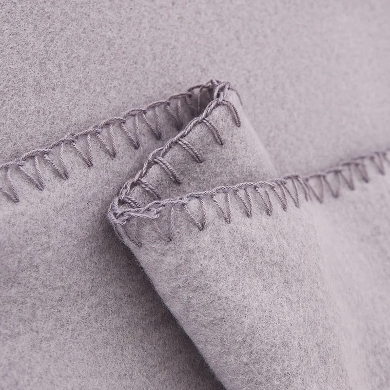 High level light purple color polar fleece blanket kids polyester pillow wholesale animal design blanket