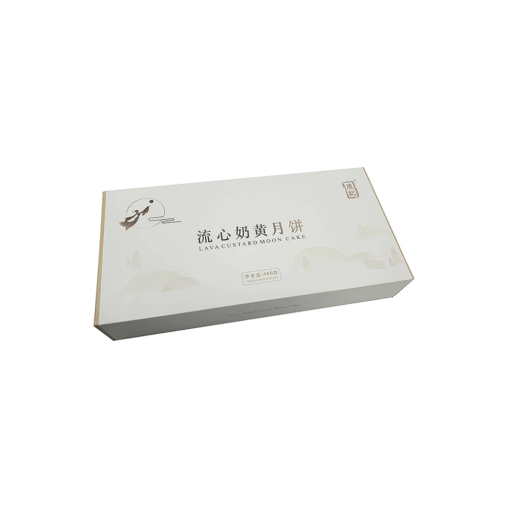 
Бумажные картонные коробки для пирога с принтом на заказ 