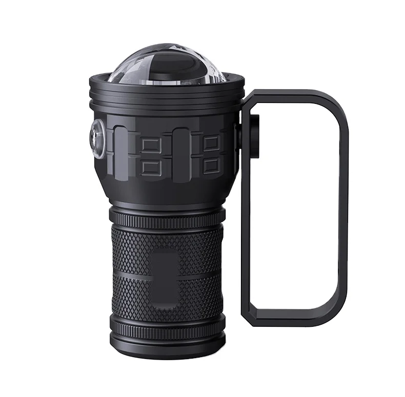 Rechargeable led torch diving flashlight underwater super long endurance 100m best waterproof IPX8 diving flashlight