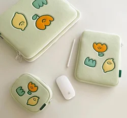Micani bestseller ins korea style laptop cover laptop pouch sleeve tablet sleeve pad Bag Storage Pouch with embroidery for girls