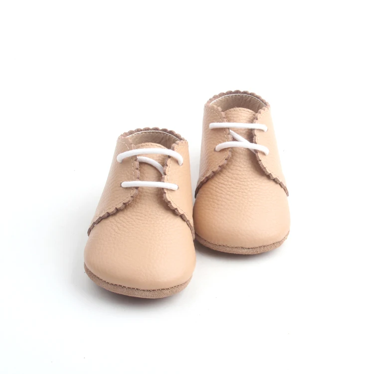 Pattern Soft Leather Baby Girl Oxford Casual Shoes Toddler Shoe