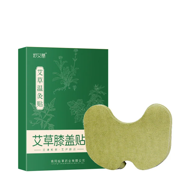 MIAOAITANG Factory wholesale 12 pieces of warm herbal plaster knee patches for knees, back, neck, shoulders