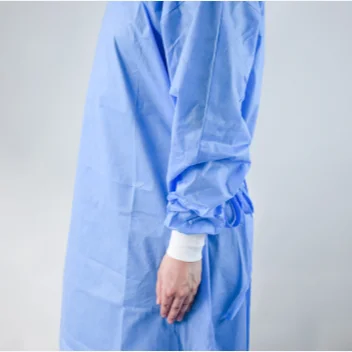 Competitive Price Medical Surgical Pp Non Woven And Drape Set Sterile Isolation Dental Disposable Gown With Ce Certificated