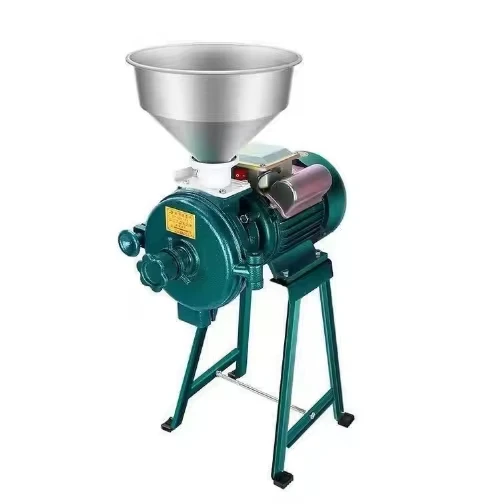 Dry and wet grinding electromechanical four machine dry grain pepper black rice wheat corn crusher