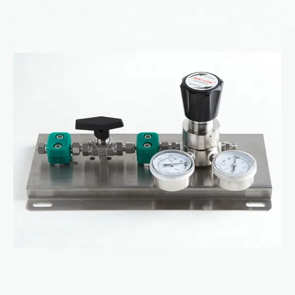 NAI-LOK NR11 High Pressure Single Stage Cylinder Natural Gas Pressure Reducing Valve for CNG and Nitrogen