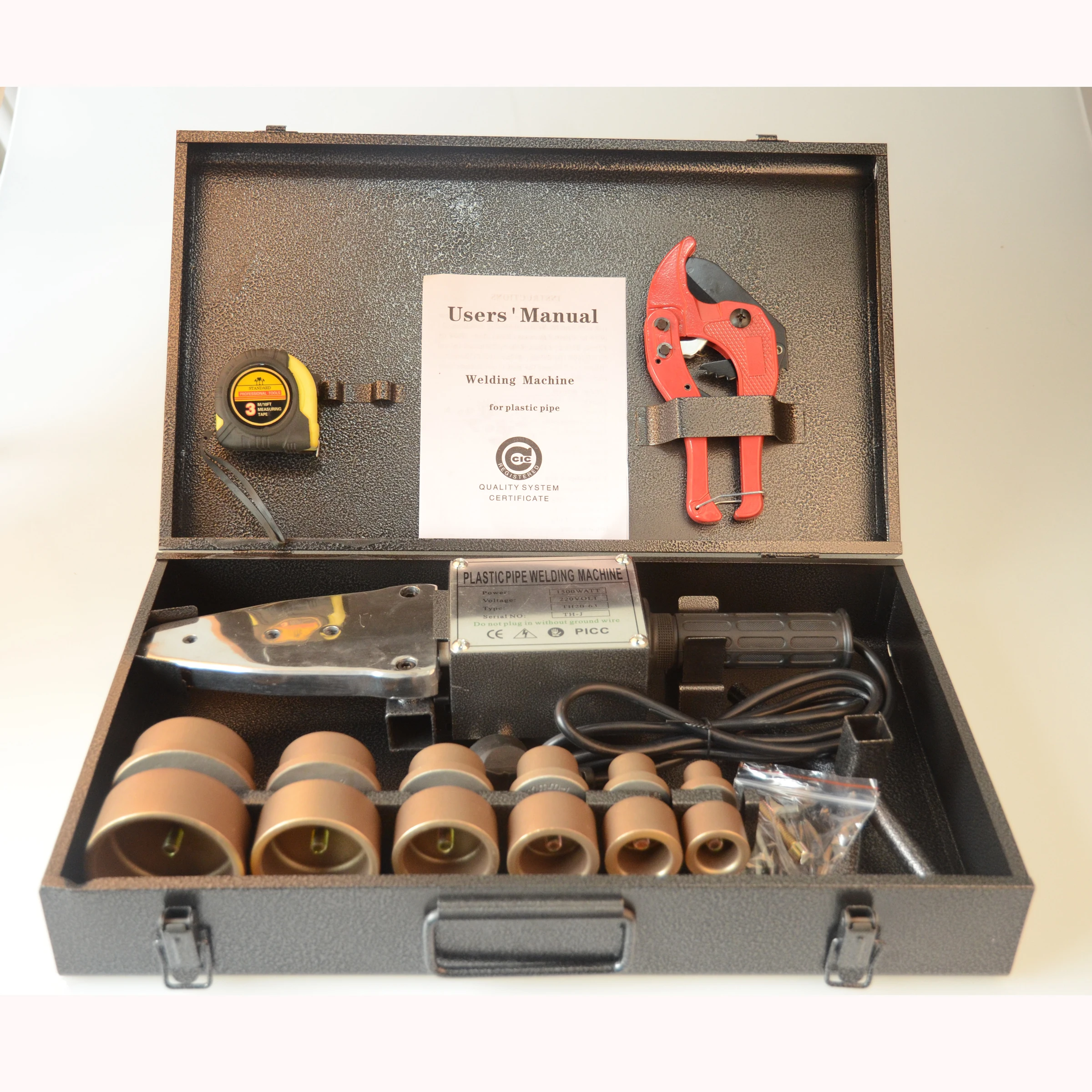 Welding Machines Hot Melt Ppr Pipe Heat Fusion Welding Machine 20-110mm Plastic Welders