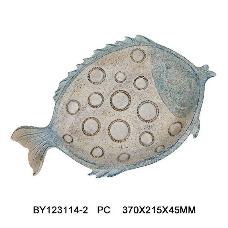 Molds Sea Statues Ocean fish crafts Resin Home Decoration coastal SCULPTURE Vintage  Figure