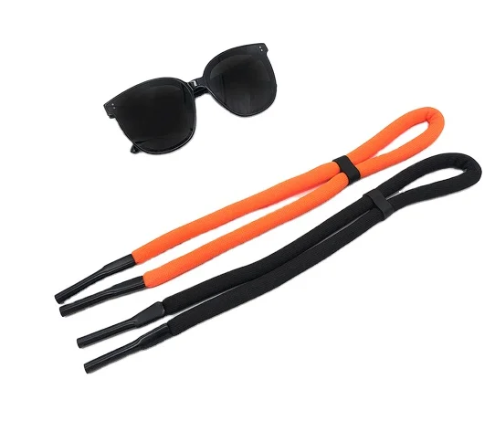 10mm Thick Round Polyester Eyewear Rope Crochet Bleach with Sponge Core Surf Glasses Floater Cord