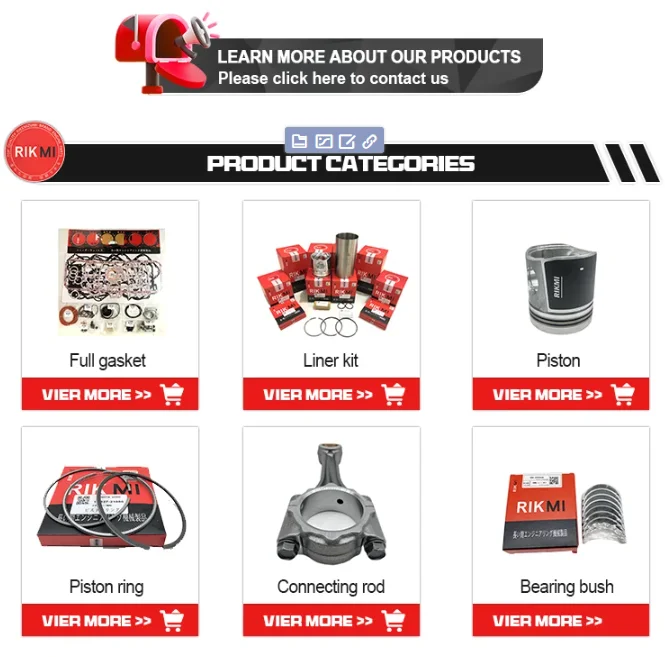 Light truck engine maintenance parts engine rebuild kit take construction machinery maintenance parts Valve