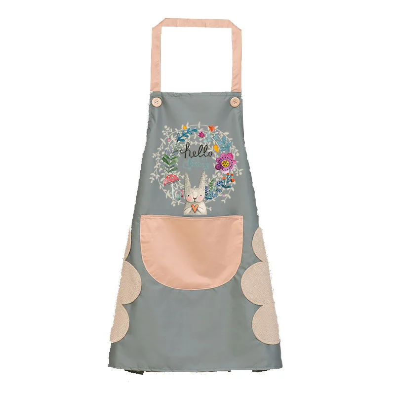 2021 PVC water oil proof animal carton customised aprons
