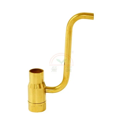 CQ1417 Brass Bubble Fountain Nozzle Wide Nozzle with tube