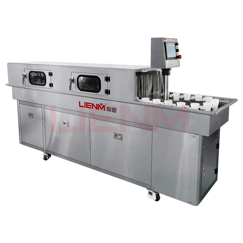 automatic double row intermittent glass bottle washing machine beer bottle cleaning machine