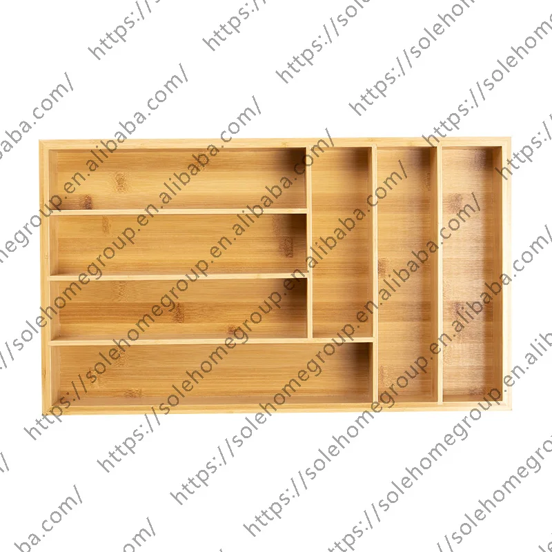 luxury utensil organizer for drawer utensil silverware holder and bamboo cutlery tray