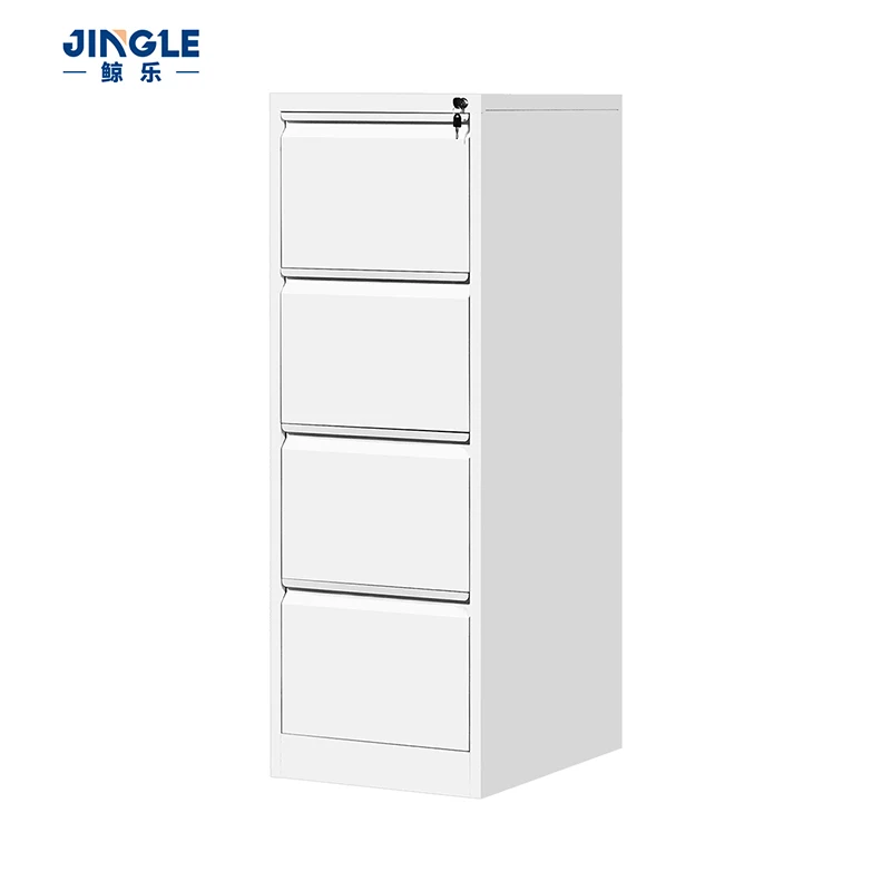 Металлический шкаф с 3 выдвижными ящиками