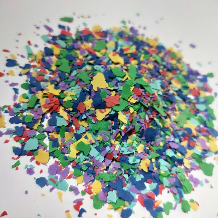 2024 Wholesale eco-friendly popular mica powder color man glitter for Metallic Floor Paint
