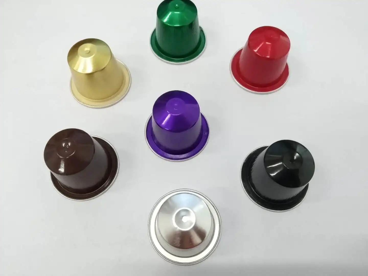  Nestle aluminum nespresso 15 мл совместимая капсула с крышкой из фольги
